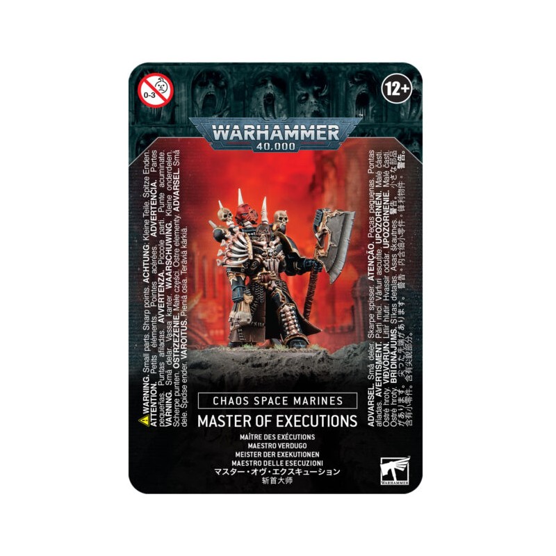 CHAOS SPACE MARINES MASTER OF EXECUTIONS — Buy in Cyprus with Fast Delivery
