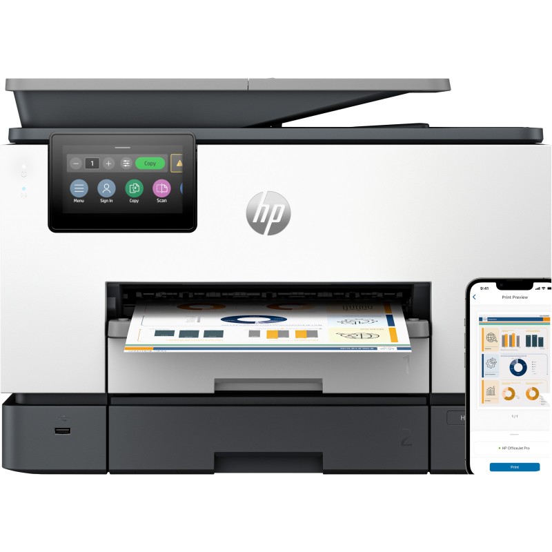 Buy HP OfficeJet Pro 9130b - 4-in-1 Wireless Color A4 Inkjet Printer, Duplex, AD... in Cyprus, Nicosia, Limassol, Larnaka, Pafos