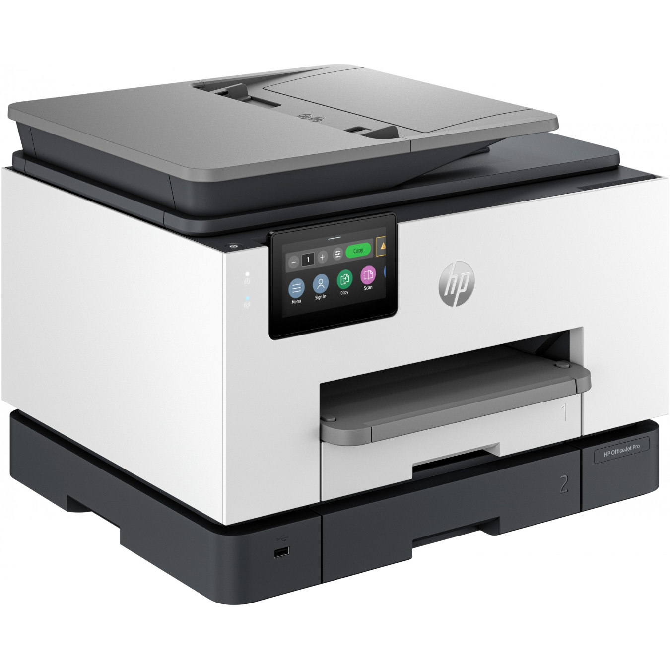 HP OfficeJet Pro 9130b - 4-in-1 Wireless Color A4 Inkjet Printer, Duplex, ADF, Ethernet, Grey