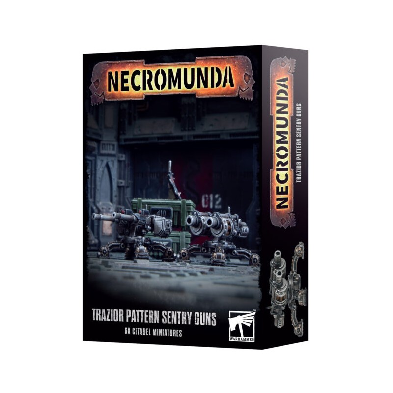 NECROMUNDA: TRAZIOR PATTERN SENTRY GUNS — Buy in Cyprus with Fast Delivery