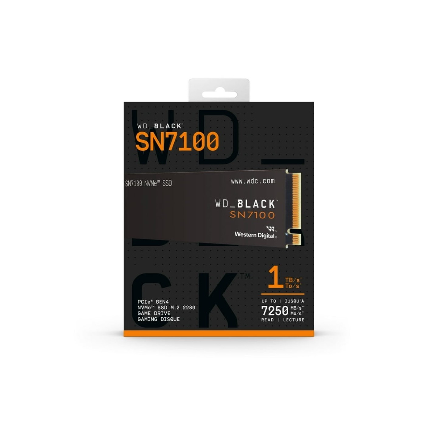 Western Digital Black SN7100 1TB M.2 2280 NVMe SSD – PCIe 4.0 x4 7250 MB/s | Armenius Store