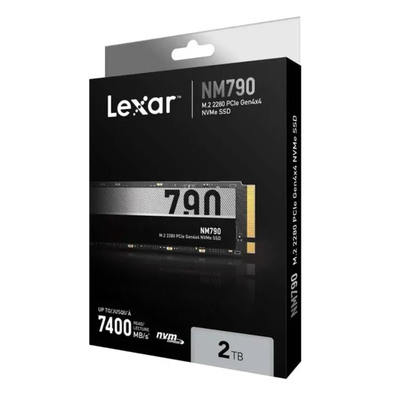 Lexar NM790 2TB M.2 2280 NVMe SSD - PCIe 4.0 x4 7400 MB/s - LNM790X002T-RNNNG (Boxed) — Buy in Cyprus with Fast Delivery