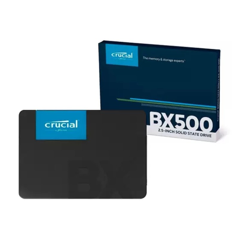 Crucial BX500 2TB 2.5" SATA III SSD - 540 MB/s - CT2000BX500SSD1 (Boxed) — Buy in Cyprus with Fast Delivery