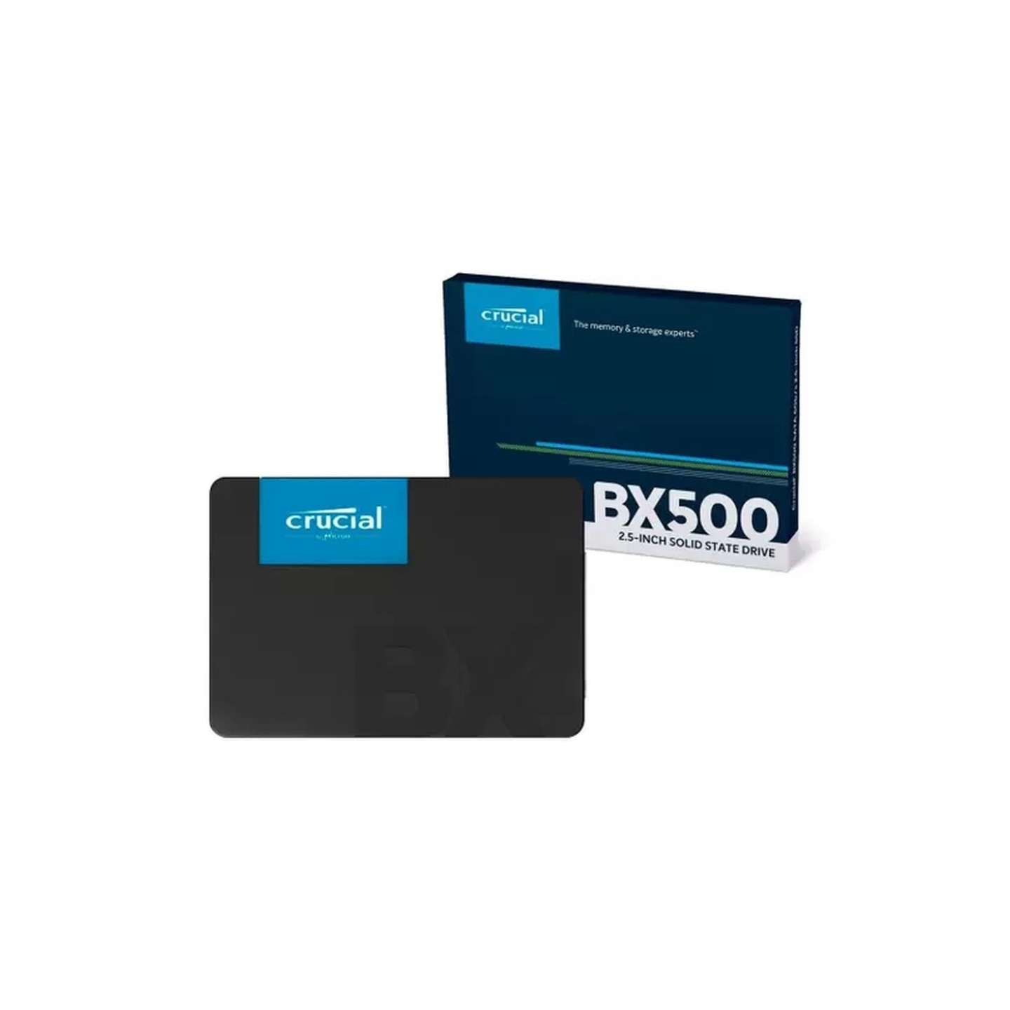 Crucial BX500 2TB 2.5" SATA III SSD - 540 MB/s - CT2000BX500SSD1 (Boxed) — Buy in Cyprus with Fast Delivery