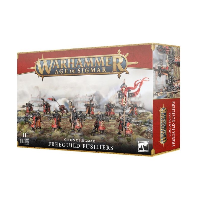 CITIES OF SIGMAR: FREEGUILD FUSILIERS — Buy in Cyprus with Fast Delivery