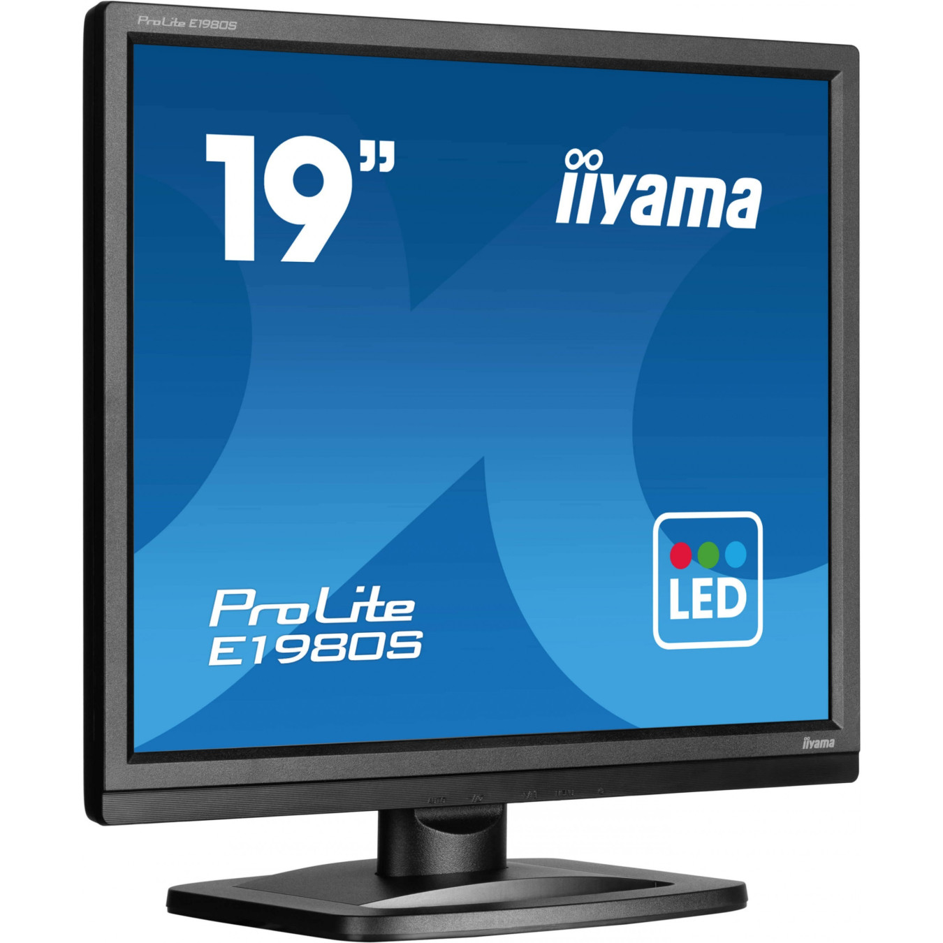 iiyama ProLite E1980S - 19" (48.3 cm) LED Monitor - 1280x1024, 5:4, 3 ms, VGA, Black — Buy in Cyprus with Fast Delivery