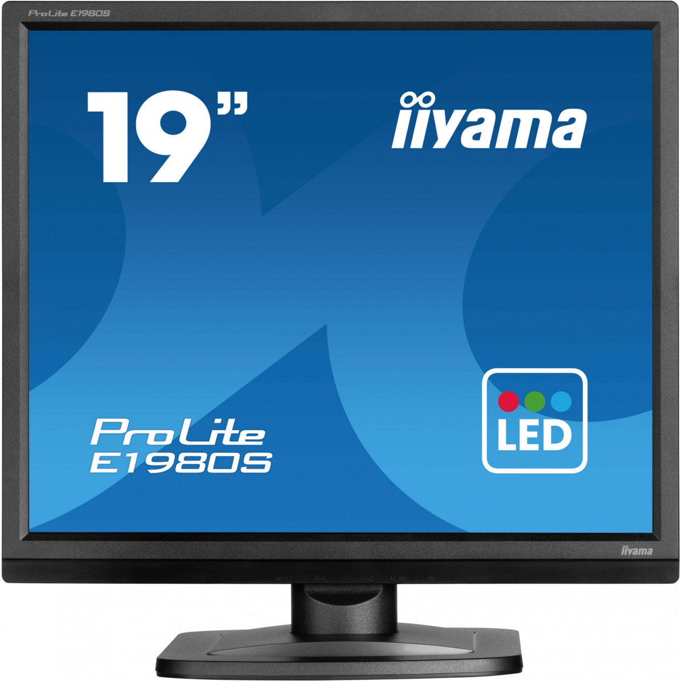 iiyama ProLite E1980S - 19" (48.3 cm) LED Monitor - 1280x1024, 5:4, 3 ms, VGA, Black — Buy in Cyprus with Fast Delivery
