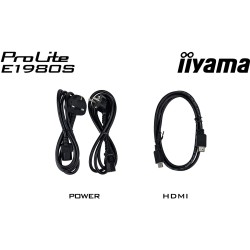 Buy iiyama ProLite E1980S - 19" (48.3 cm) LED Monitor - 1280x1024, 5:4, 3 ms, VG... in Cyprus, Nicosia, Limassol, Larnaka, Pafos