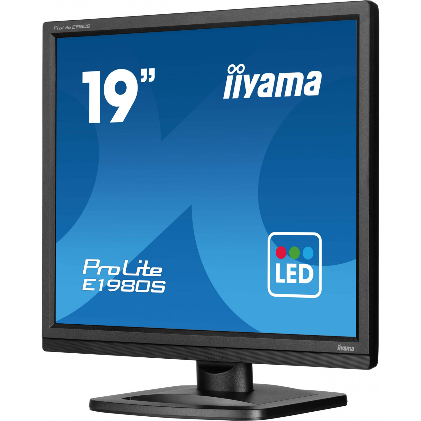 iiyama ProLite E1980S - 19" (48.3 cm) LED Monitor - 1280x1024, 5:4, 3 ms, VGA, Black — Buy in Cyprus with Fast Delivery