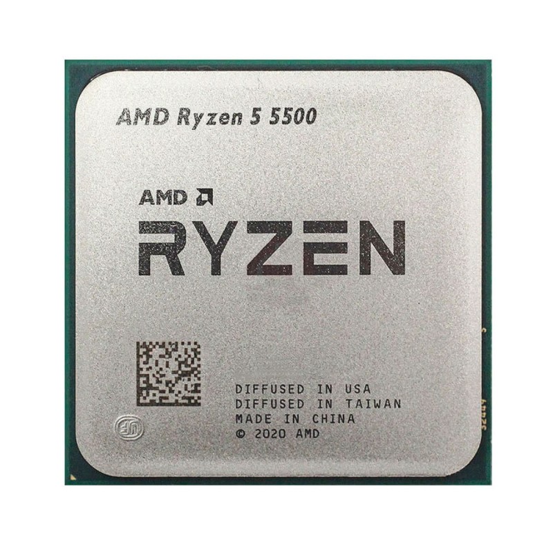 AMD Ryzen 5 5500 - 6-Core AM4 CPU 3.6GHz (Boost 4.2GHz) - 16MB L3, 65W with Wraith Stealth Cooler (Boxed)