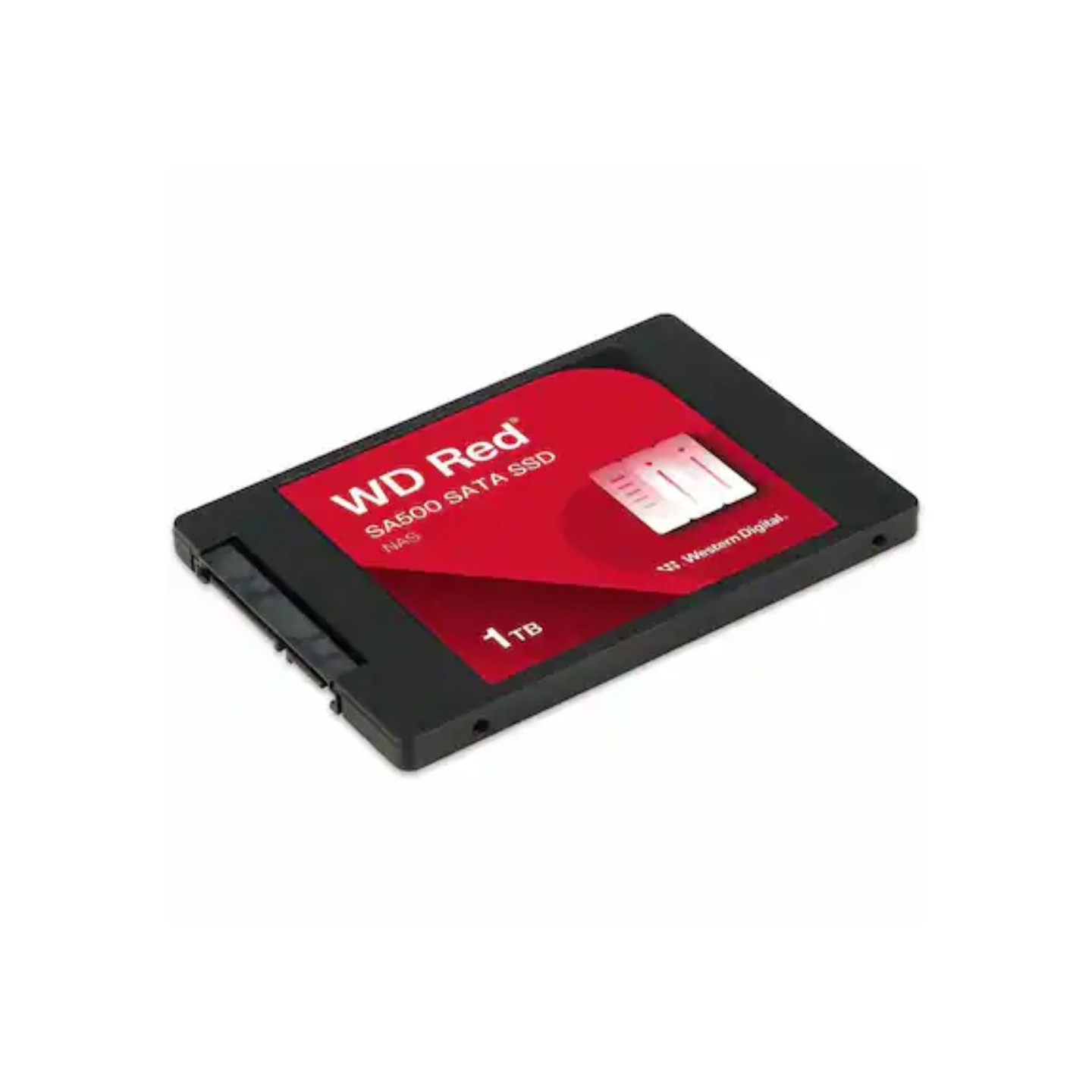 WD Red SA500 1TB SSD - WDS100T1R0A - 2.5in SATA III 6Gb/s, 3D NAND, NAS-Optimized (7mm) (Boxed)