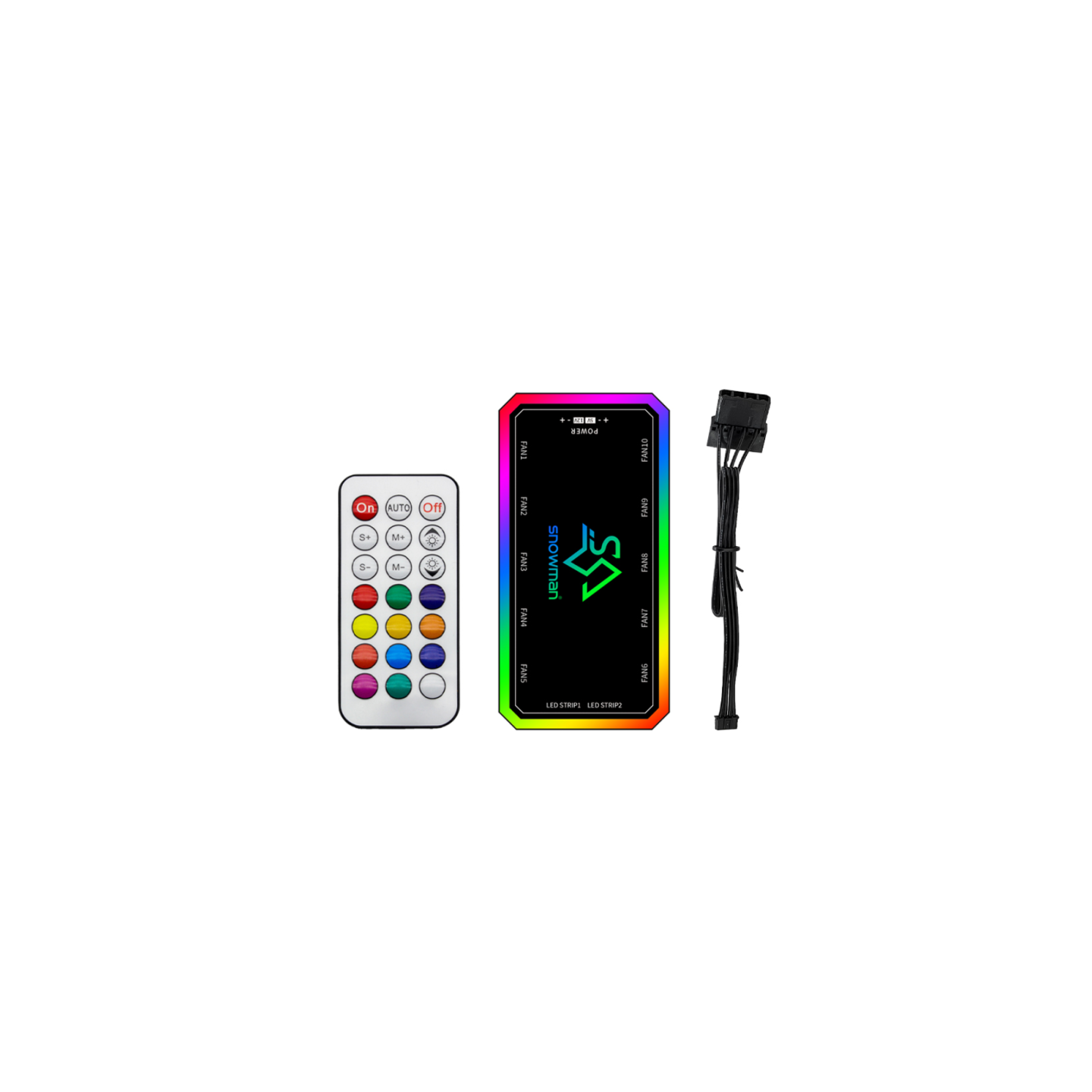 Snowman 6-Pin RGB Fan Controller with Remote Control (Boxed) — Buy in Cyprus with Fast Delivery