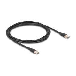DELOCK USB 2.0 Kabel USB Typ-C St to St PD 3.0 60W 2.5m schw. — Buy in Cyprus with Fast Delivery