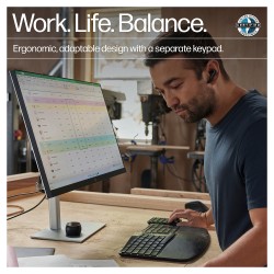 HP 965 BLK Ergonomic Wireless Keyboard — Buy in Cyprus with Fast Delivery