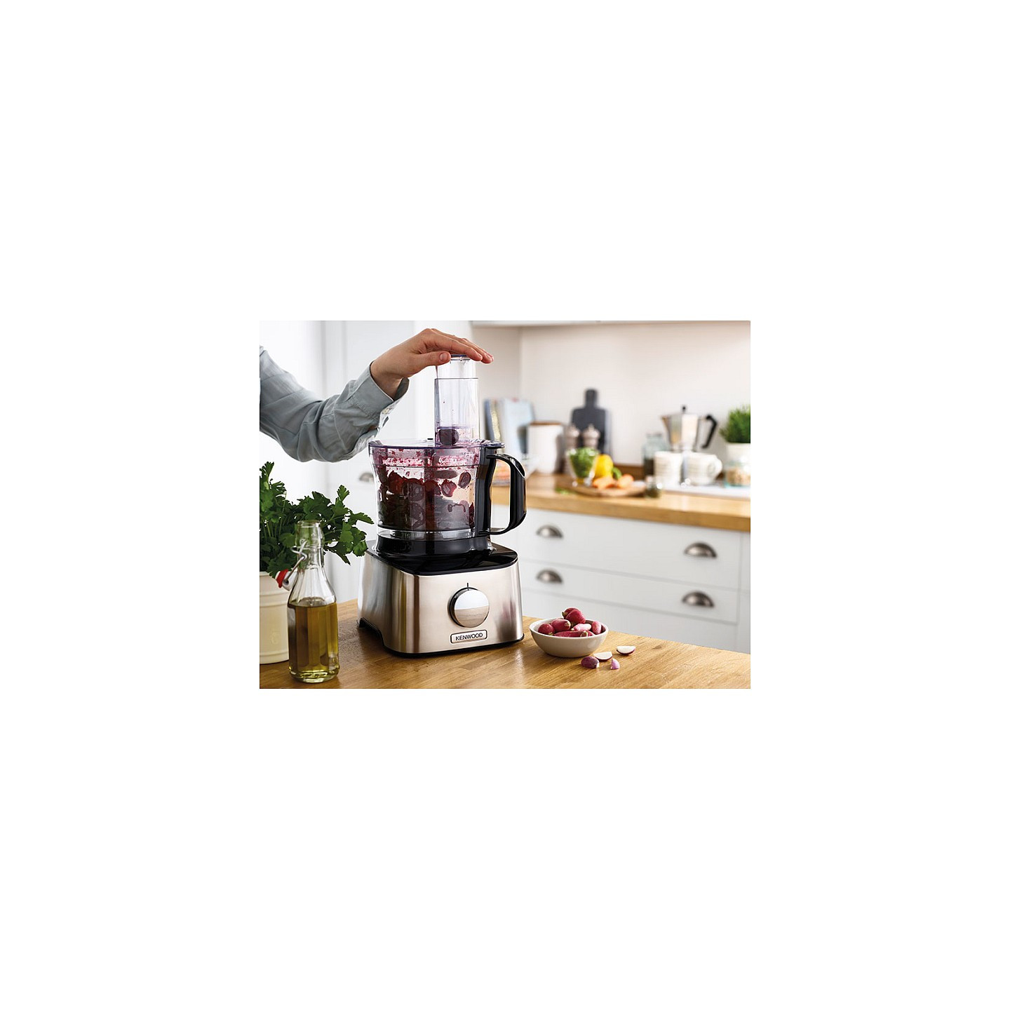 Kenwood Multipro Compact Küchenmaschine Satin Stainless Steel — Buy in Cyprus with Fast Delivery