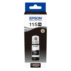 Epson EcoTank 115 - 70 ml - Photo schwarz - original - Nachflltinte - fr Epson L8160. L8180. EcoTank L8160