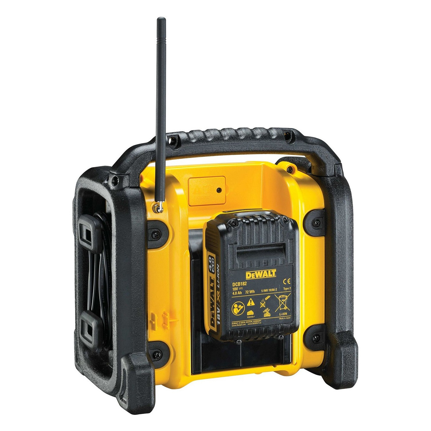DEWALT Akku- und Netz-Radio fuer 10.8 - 18V — Buy in Cyprus with Fast Delivery