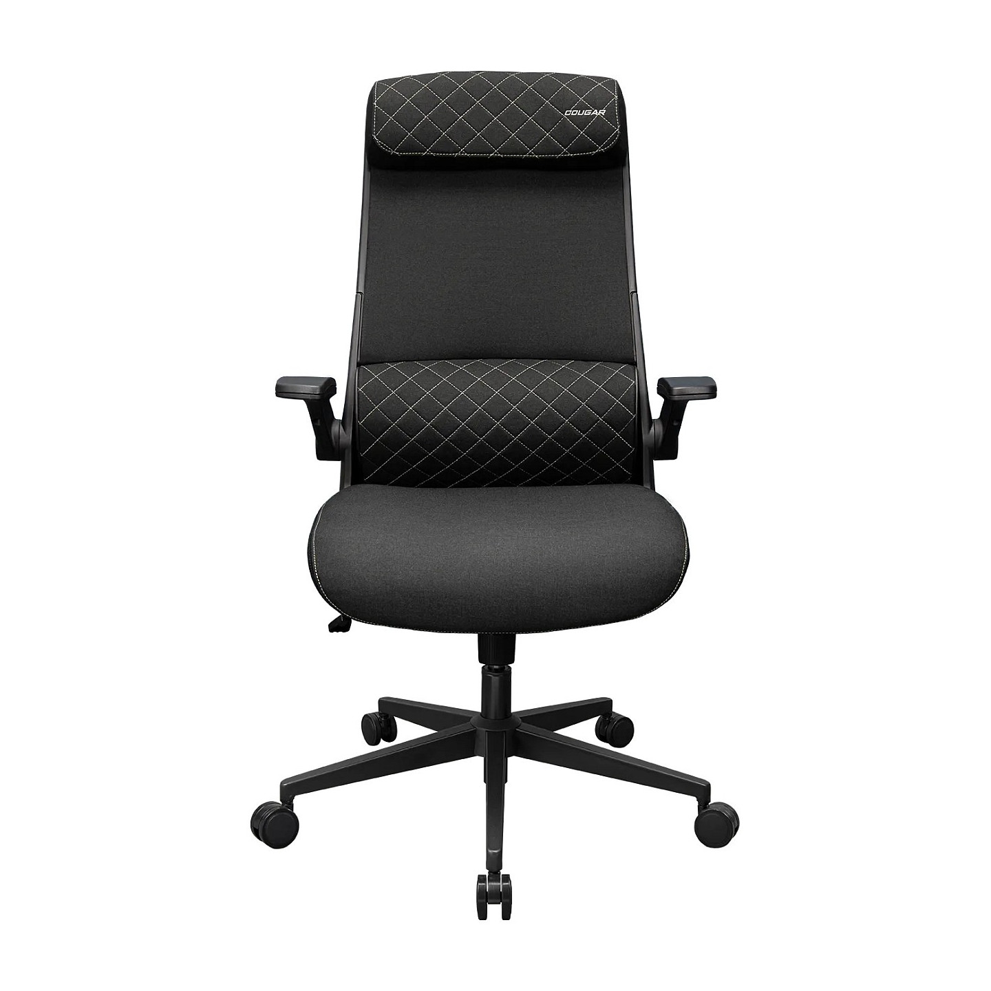 COUGAR Stryder Ergonomic Gaming Chair Black Fabric – 120 kg Capacity | Armenius Store
