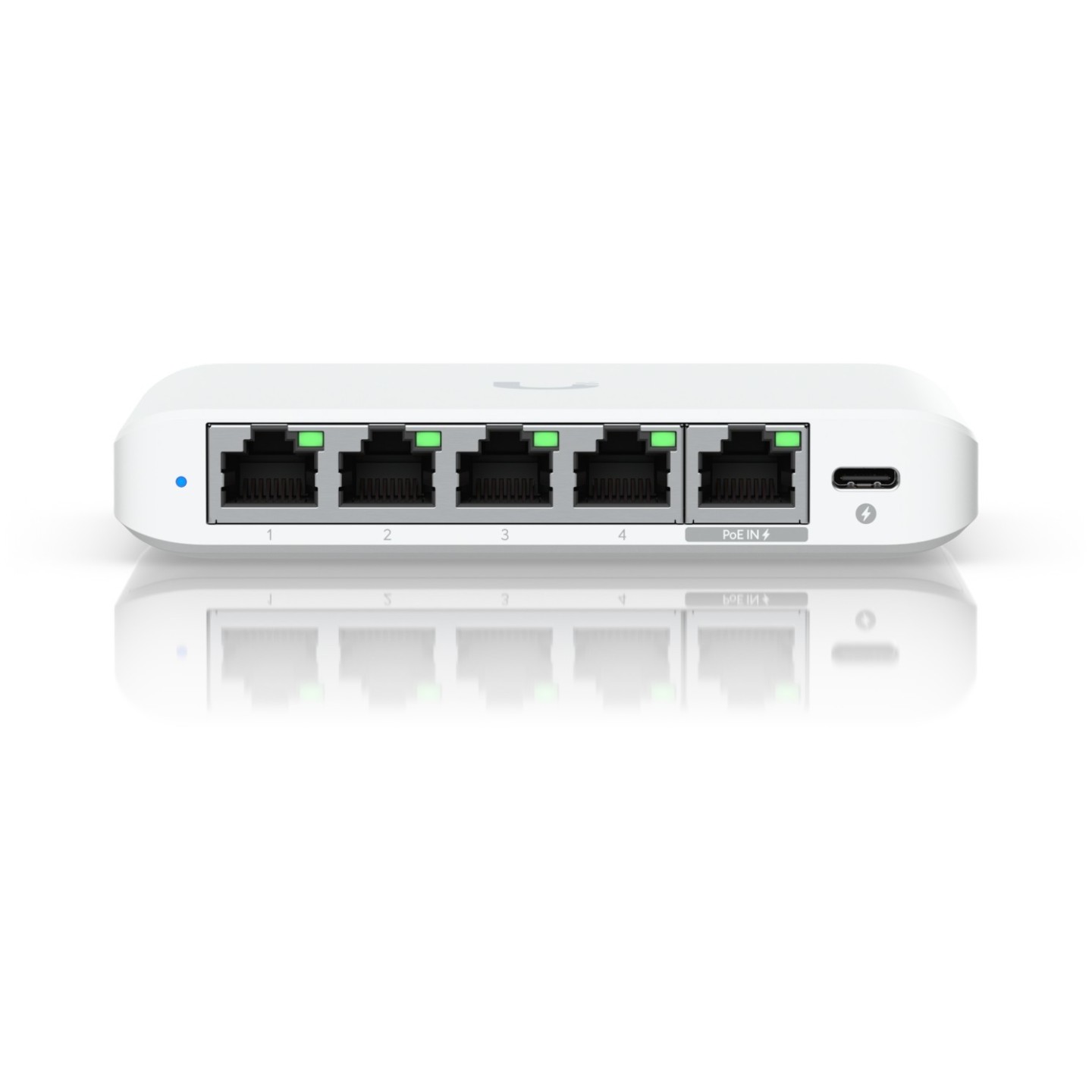 Ubiquiti UniFi USW-Flex-2.5G-5 - 5-Port Managed Multi-Gig 2.5G Switch, White, PoE, Desktop — Buy in Cyprus with Fast Delivery