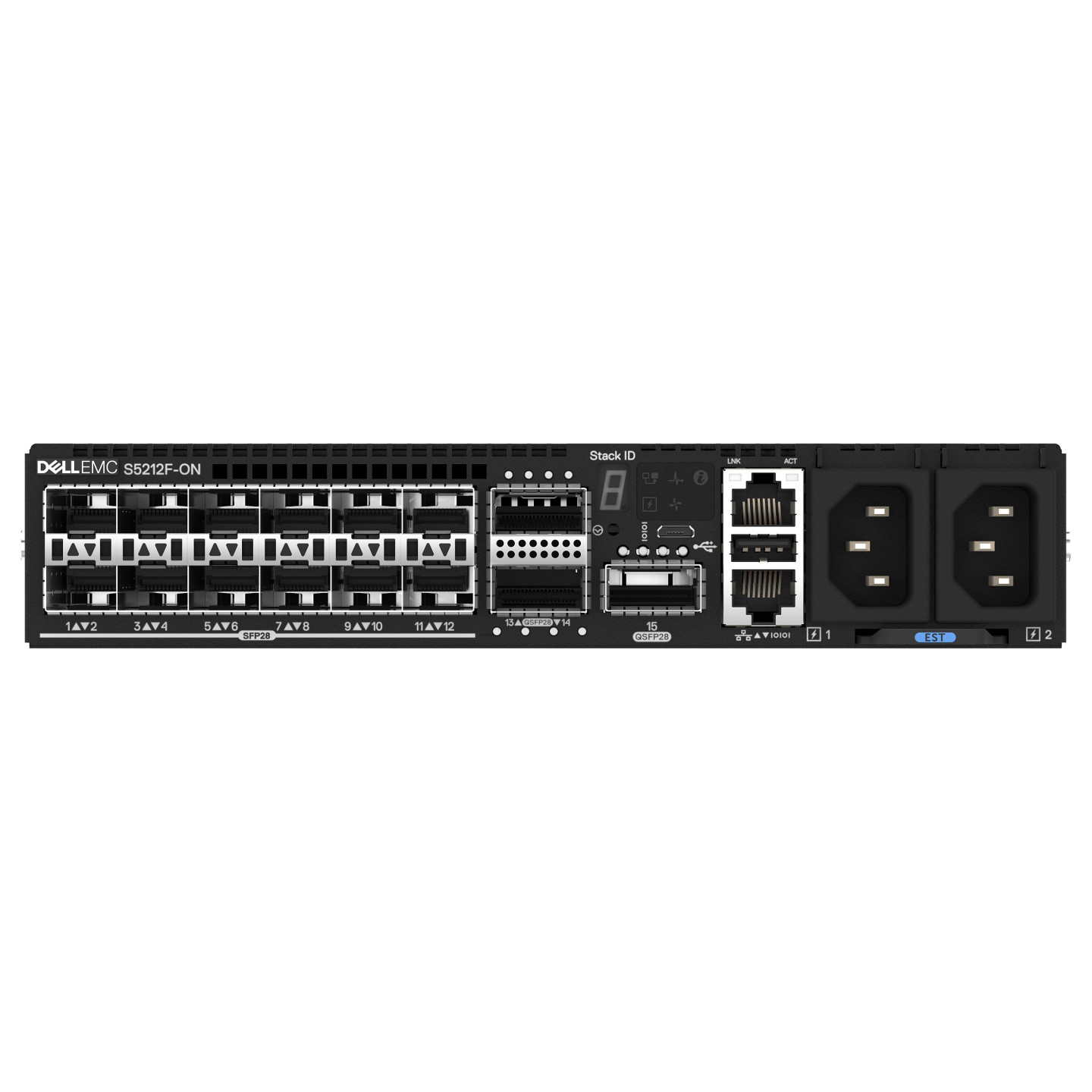 DELL Switch S5212F 12SFP28 3QSFP28 12x25Gbit 3x100GBit redund.Netzteil — Buy in Cyprus with Fast Delivery