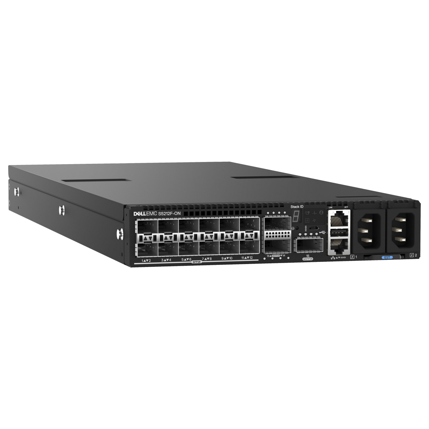 DELL Switch S5212F 12SFP28 3QSFP28 12x25Gbit 3x100GBit redund.Netzteil — Buy in Cyprus with Fast Delivery