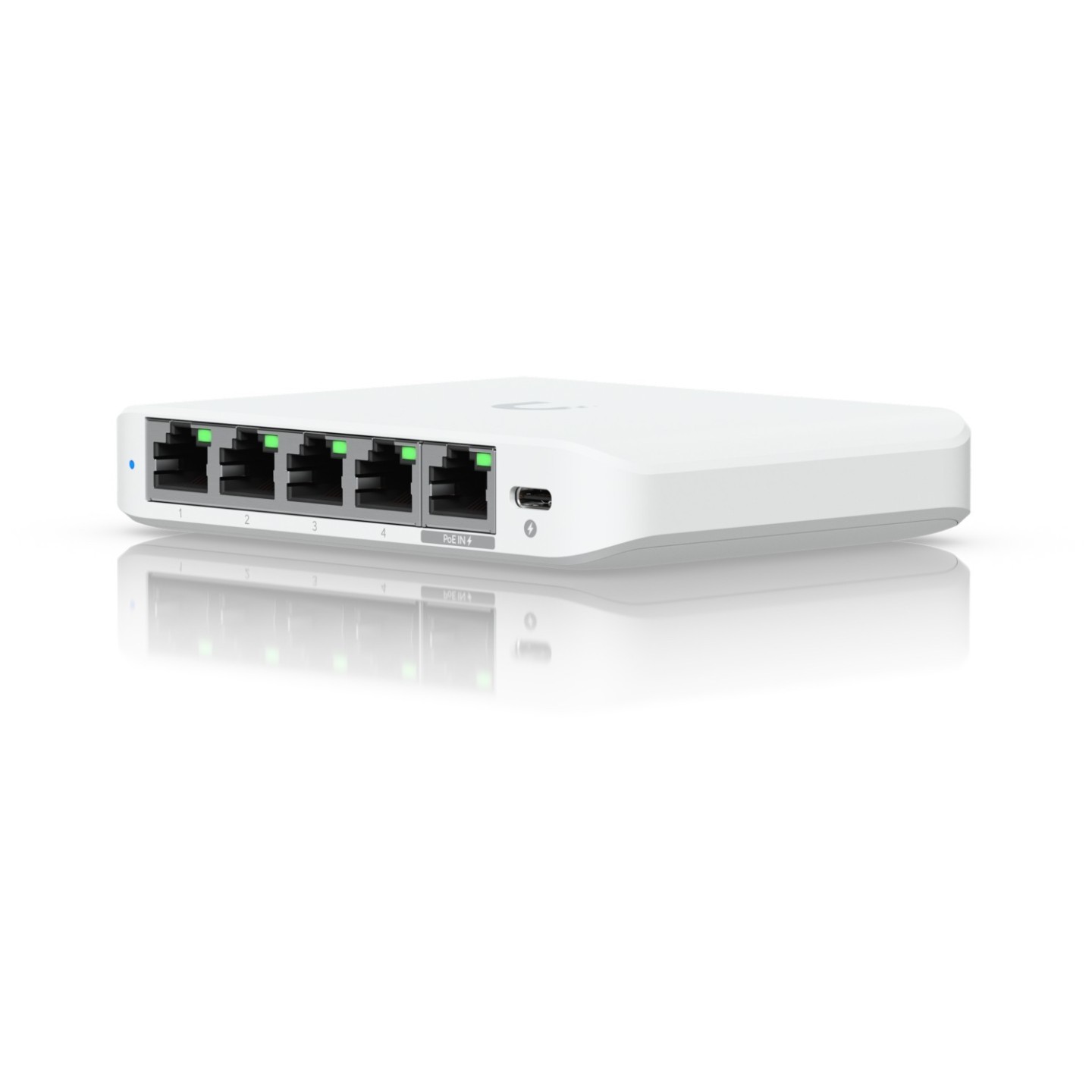 Ubiquiti UniFi USW-Flex-2.5G-5 - 5-Port Managed Multi-Gig 2.5G Switch, White, PoE, Desktop — Buy in Cyprus with Fast Delivery