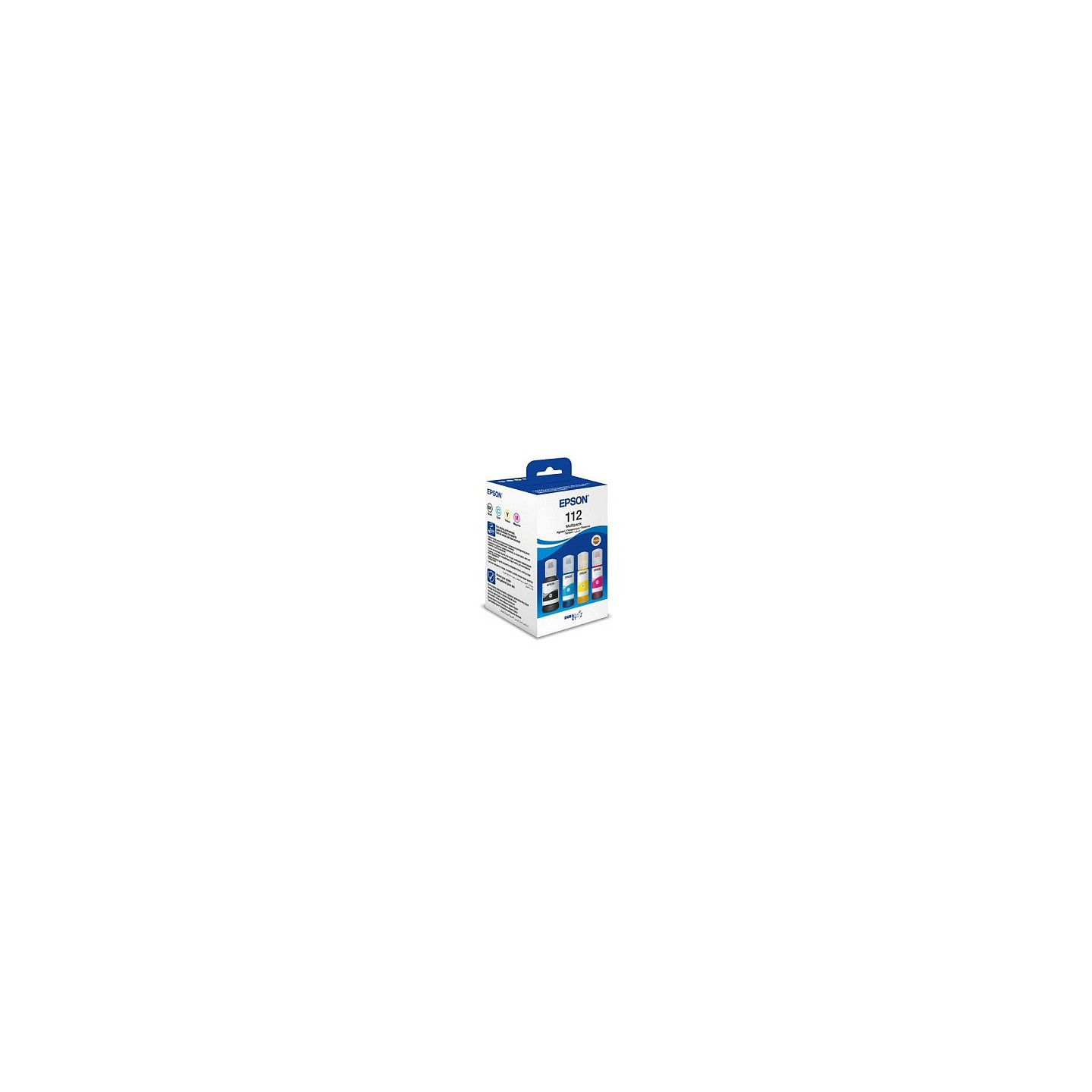 Epson 112 Multipack - 4er-Pack - Schwarz. Gelb. Cyan. Magenta - original - Hngebox - Nachflltinte