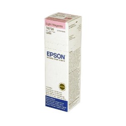 Epson T6736 - 70 ml - hellmagentafarben - original - Nachfülltinte - fr Epson L1800. L800. L805. L810. L850. EcoTank ...