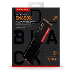 Western Digital WD Black SN850X 2TB M.2 NVMe SSD - PCIe 4.0 x4 7,300 MB/s — Buy in Cyprus with Fast Delivery