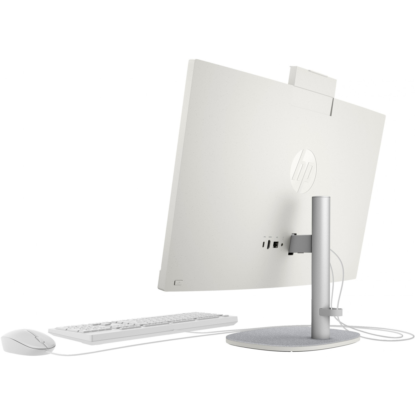 HP All-in-One 24-cr0006ng - Shell White - Ryzen 5 7520U, 16GB, 512GB SSD, 23.8" FHD IPS, Windows 11 Home
