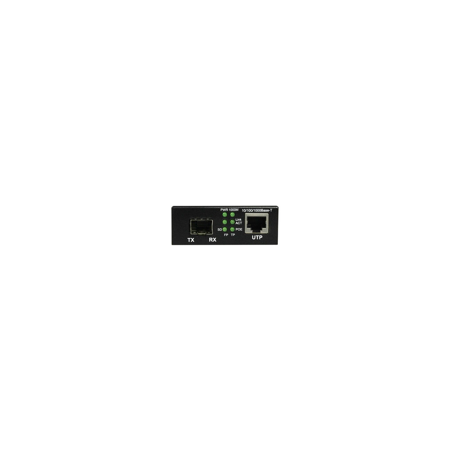 Z ALLNET Medienkonverter PoE (15.4W 30W) auf 1000BASE-SX LX Single- Multimode SFP Mini-GBIC Anschluss ALL-MC202P-SFP1...