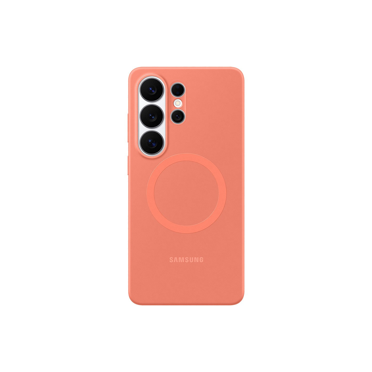 Samsung Silicone Magnet Case Galaxy S26 Ultra. Coralred — Buy in Cyprus with Fast Delivery