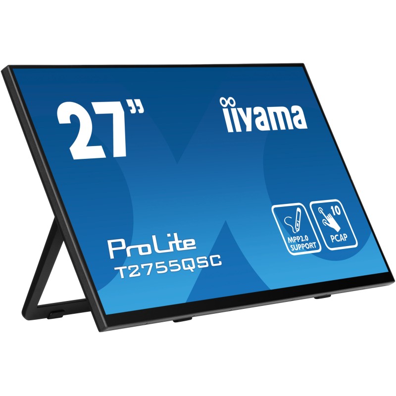 Buy iiyama ProLite T2755QSC-B1 - 27 inch QHD (2560x1440) IPS PCAP 10pt Touch, MP... in Cyprus, Nicosia, Limassol, Larnaka, Pafos