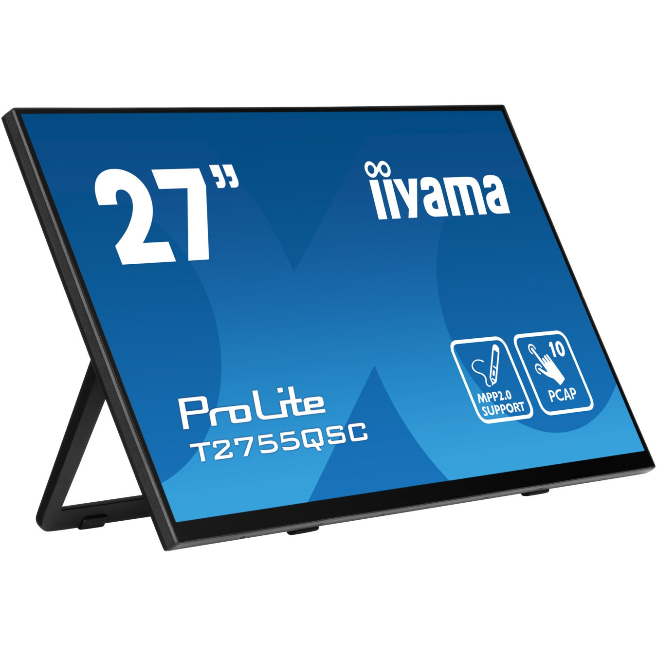 iiyama ProLite T2755QSC-B1 - 27 inch QHD (2560x1440) IPS PCAP 10pt Touch, MPP Stylus, Black — Buy in Cyprus with Fast Delivery