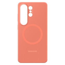 Samsung Silicone Magnet Case Galaxy S26 Ultra. Coralred — Buy in Cyprus with Fast Delivery