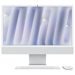 iMac Z1K1 59.62cm 23.5Zoll Nano Glas M4 10C CPU 10C GPU 16C N.E. 32GB 2TB SSD Gbit Eth MM NumKey TID DE Silber