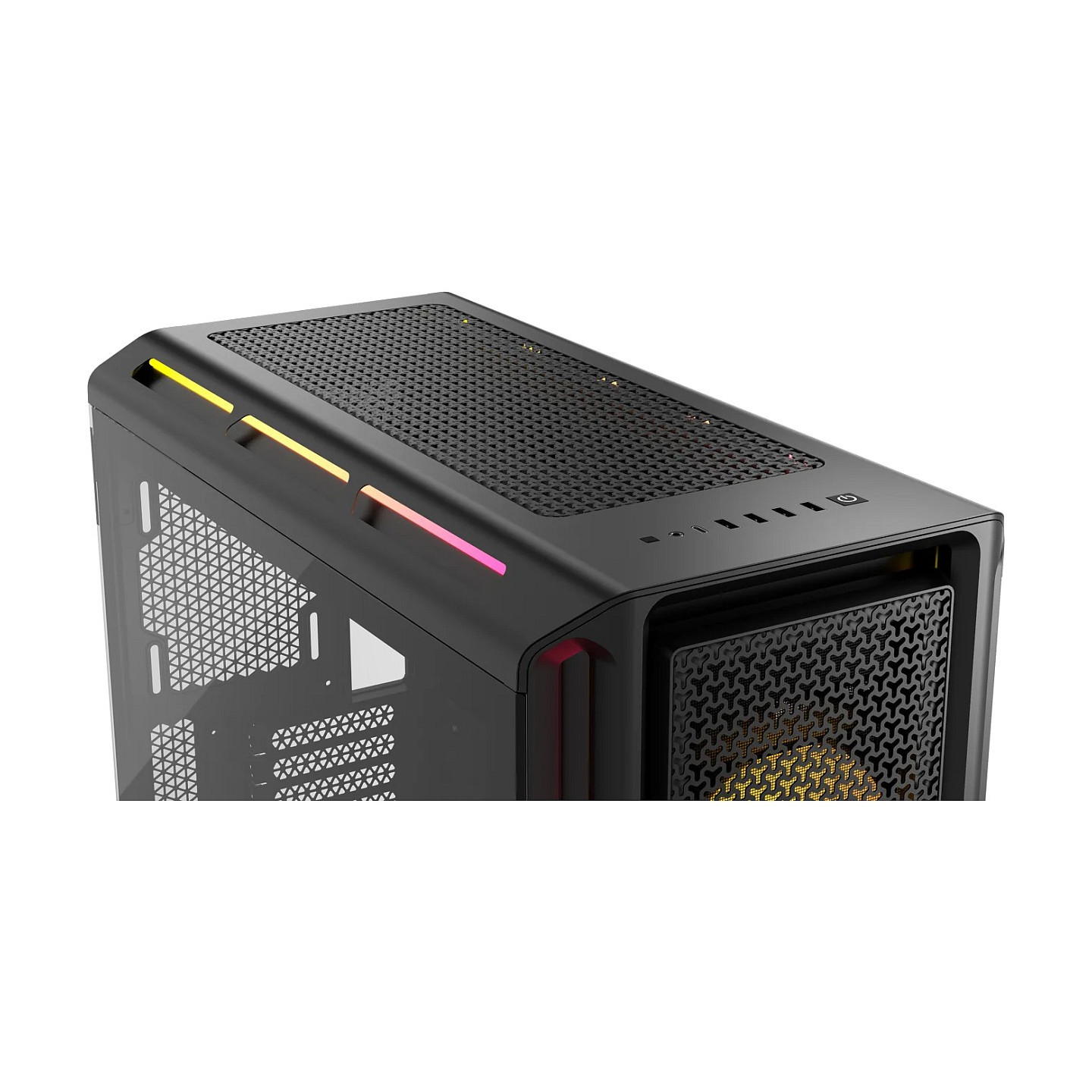 CORSAIR Midi 5000T LX RGB (Tempered Glass) Black — Buy in Cyprus with Fast Delivery
