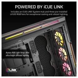 CORSAIR Midi 5000T LX RGB (Tempered Glass) Black — Buy in Cyprus with Fast Delivery