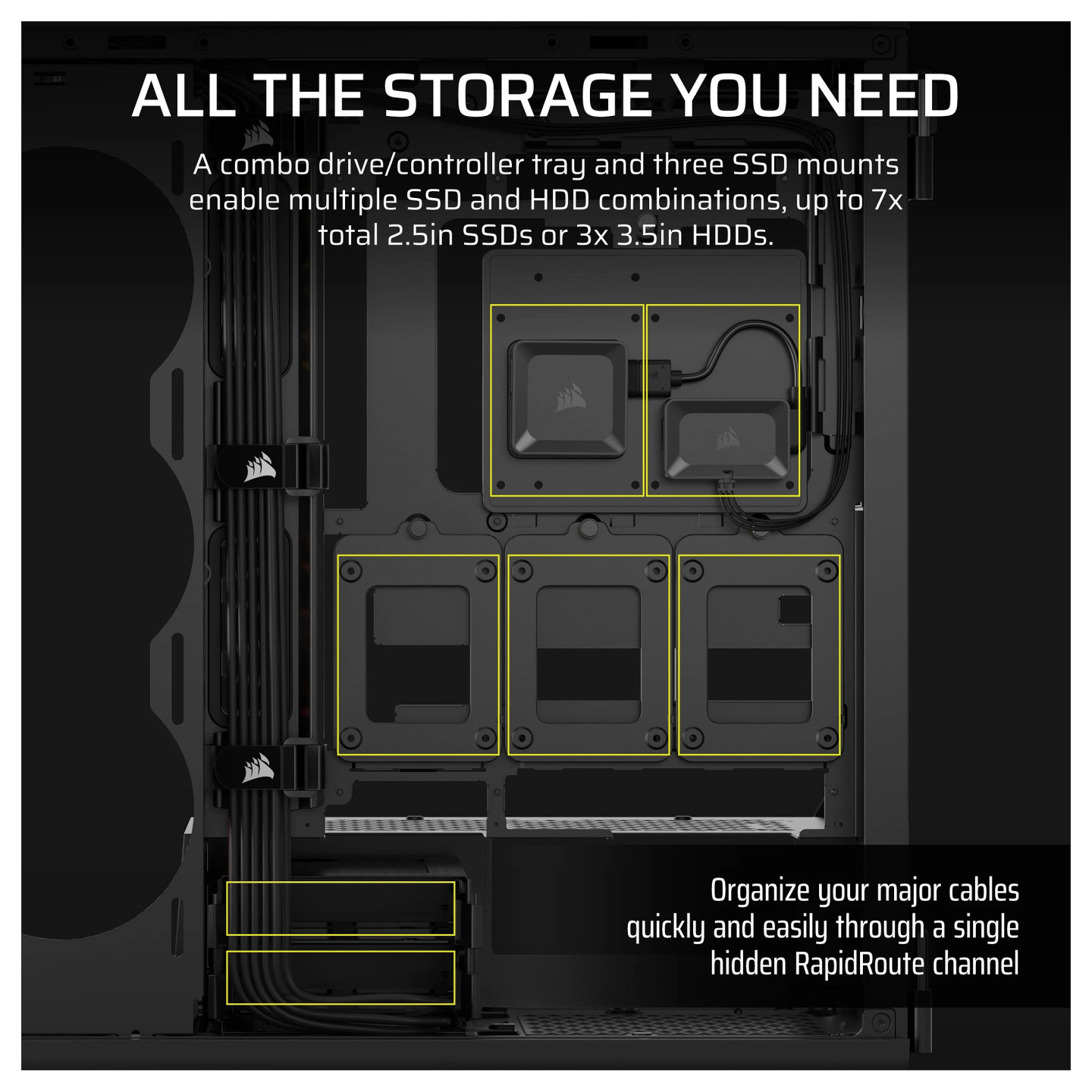 CORSAIR Midi 5000T LX RGB (Tempered Glass) Black — Buy in Cyprus with Fast Delivery