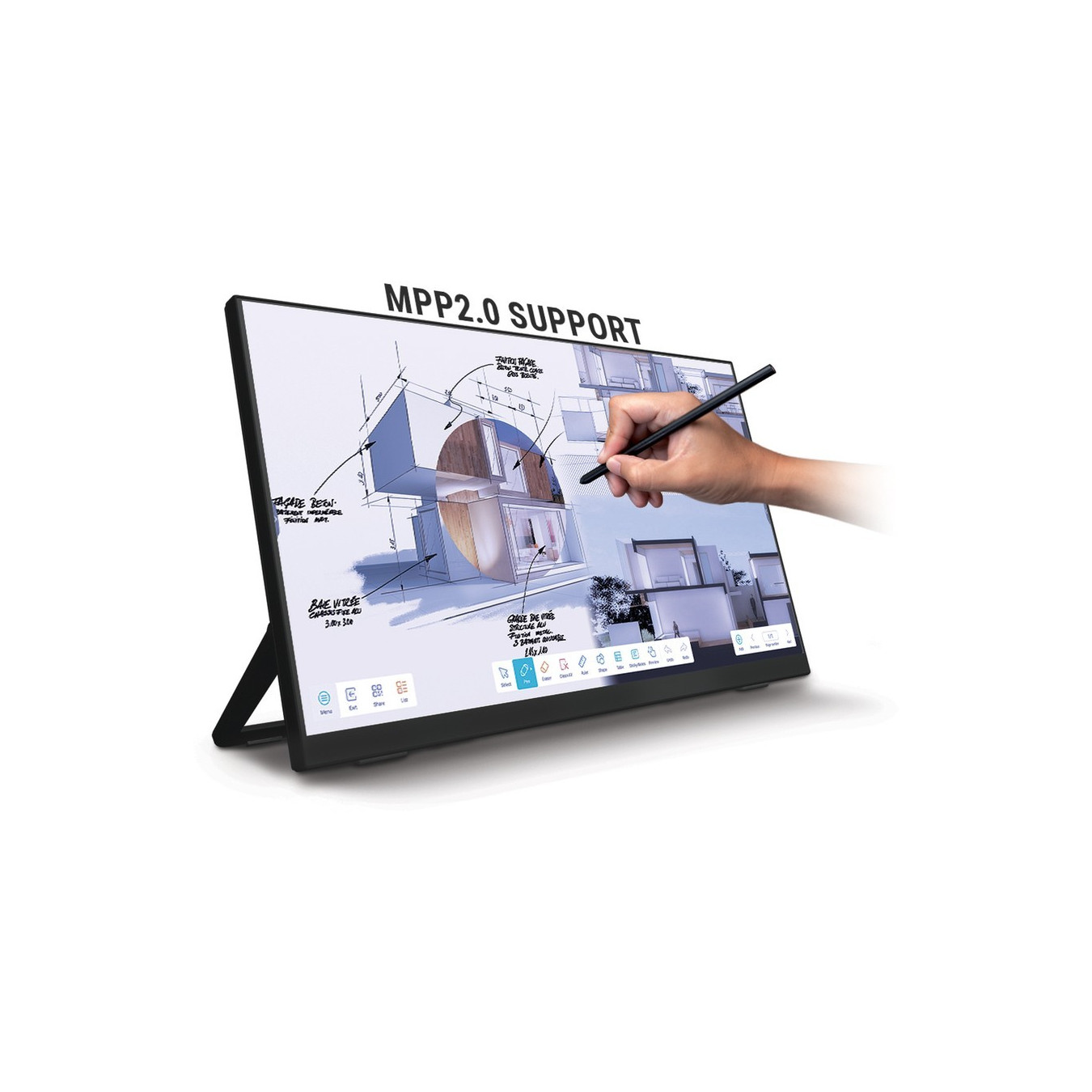 iiyama ProLite T2755QSC-B1 - 27 inch QHD (2560x1440) IPS PCAP 10pt Touch, MPP Stylus, Black — Buy in Cyprus with Fast Delivery