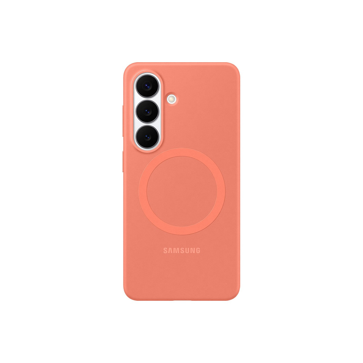 Samsung Silicone Magnet Case Galaxy S26. Coralred — Buy in Cyprus with Fast Delivery