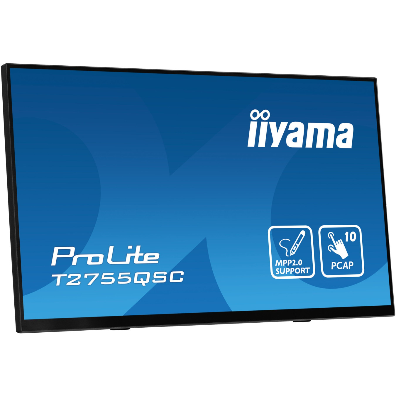 iiyama ProLite T2755QSC-B1 - 27 inch QHD (2560x1440) IPS PCAP 10pt Touch, MPP Stylus, Black — Buy in Cyprus with Fast Delivery