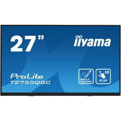 Buy iiyama ProLite T2755QSC-B1 - 27 inch QHD (2560x1440) IPS PCAP 10pt Touch, MP... in Cyprus, Nicosia, Limassol, Larnaka, Pafos