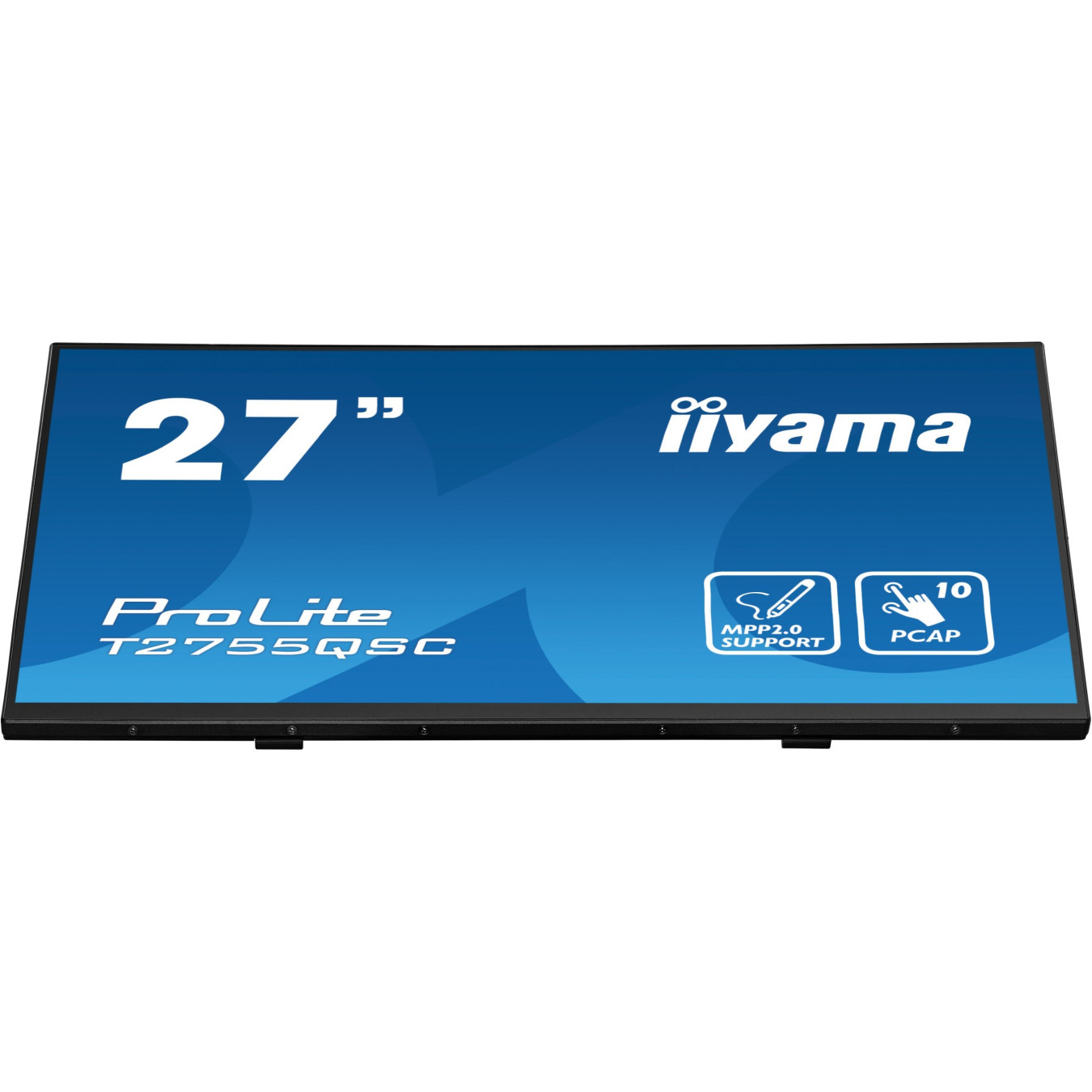 iiyama ProLite T2755QSC-B1 - 27 inch QHD (2560x1440) IPS PCAP 10pt Touch, MPP Stylus, Black — Buy in Cyprus with Fast Delivery