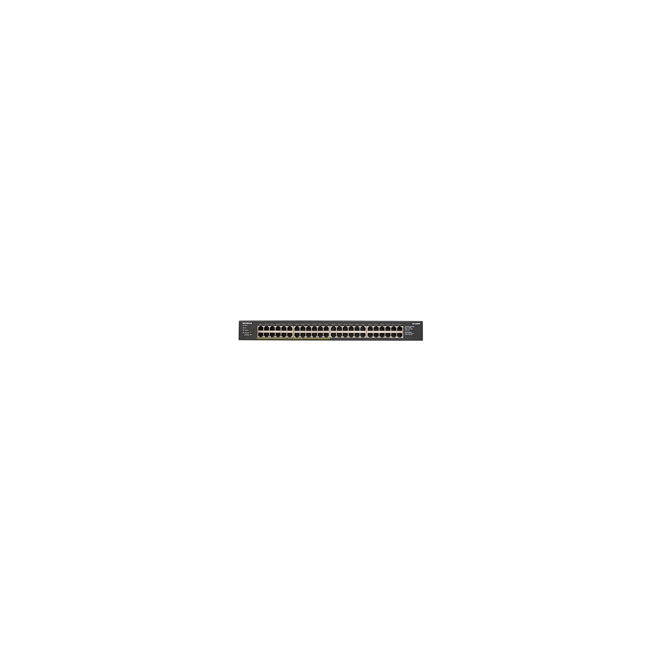 NETGEAR GS348PP - 48-Port Gigabit Unmanaged PoE+ Switch (Black, Rackmount) — Buy in Cyprus with Fast Delivery