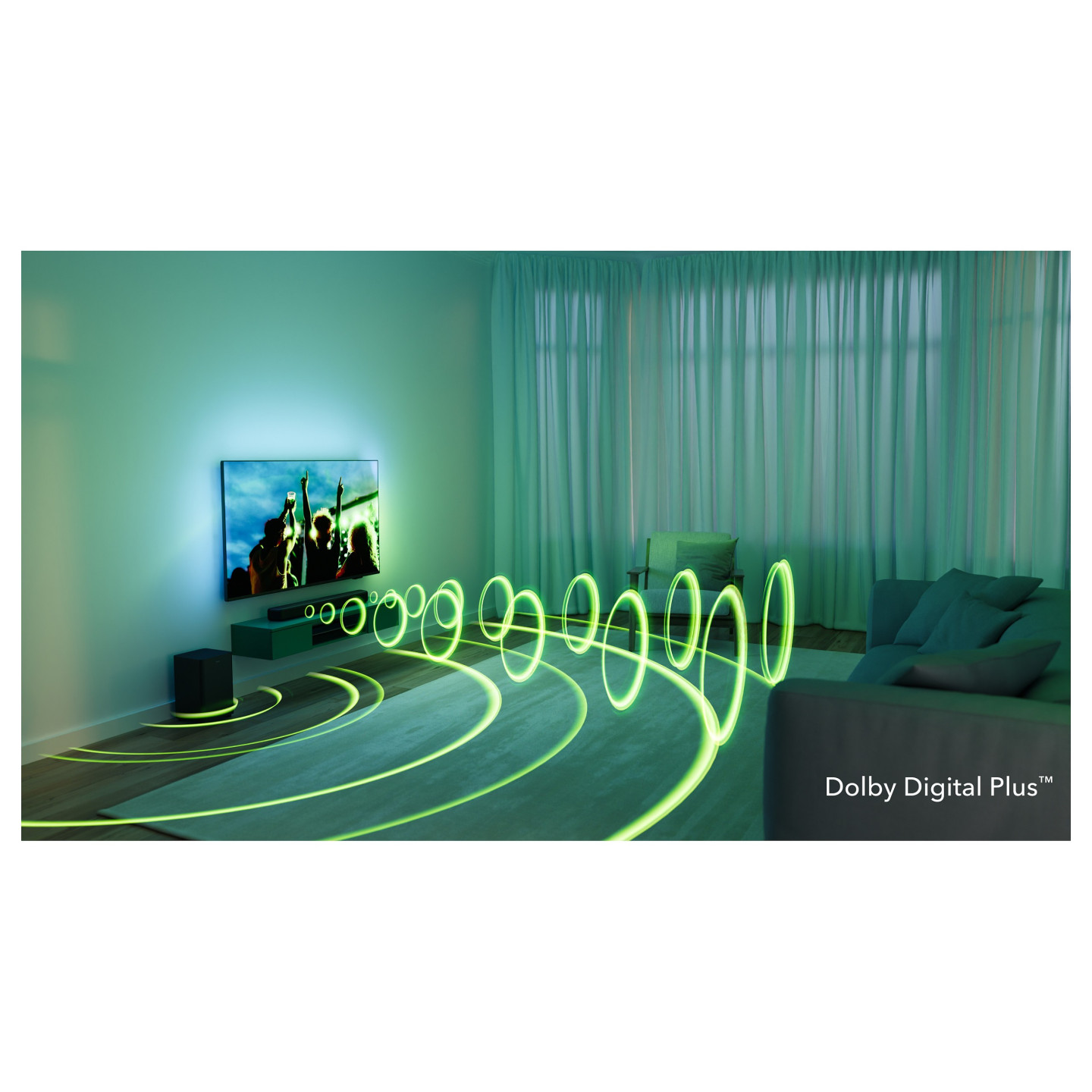 Philips Soundbar 2.1 TAB5309 10 mit kabellosem Subwoofer schwarz — Buy in Cyprus with Fast Delivery