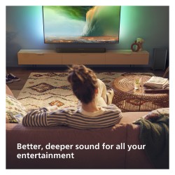 Philips Soundbar 2.1 TAB5309 10 mit kabellosem Subwoofer schwarz — Buy in Cyprus with Fast Delivery