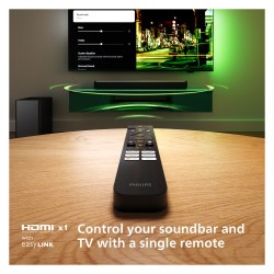 Philips Soundbar 2.1 TAB5309 10 mit kabellosem Subwoofer schwarz — Buy in Cyprus with Fast Delivery