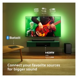 Philips Soundbar 2.1 TAB5309 10 mit kabellosem Subwoofer schwarz — Buy in Cyprus with Fast Delivery