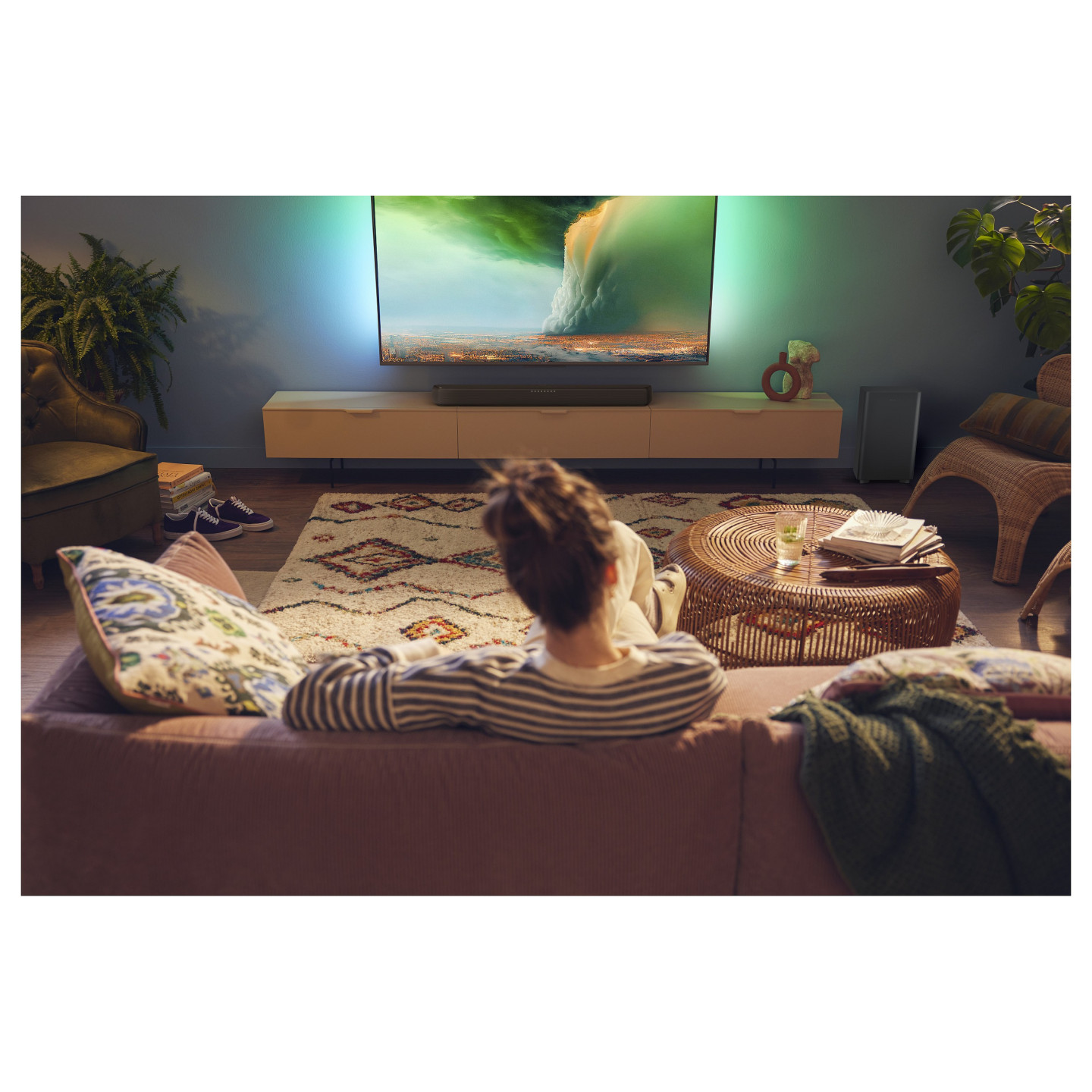 Philips Soundbar 2.1 TAB5309 10 mit kabellosem Subwoofer schwarz — Buy in Cyprus with Fast Delivery